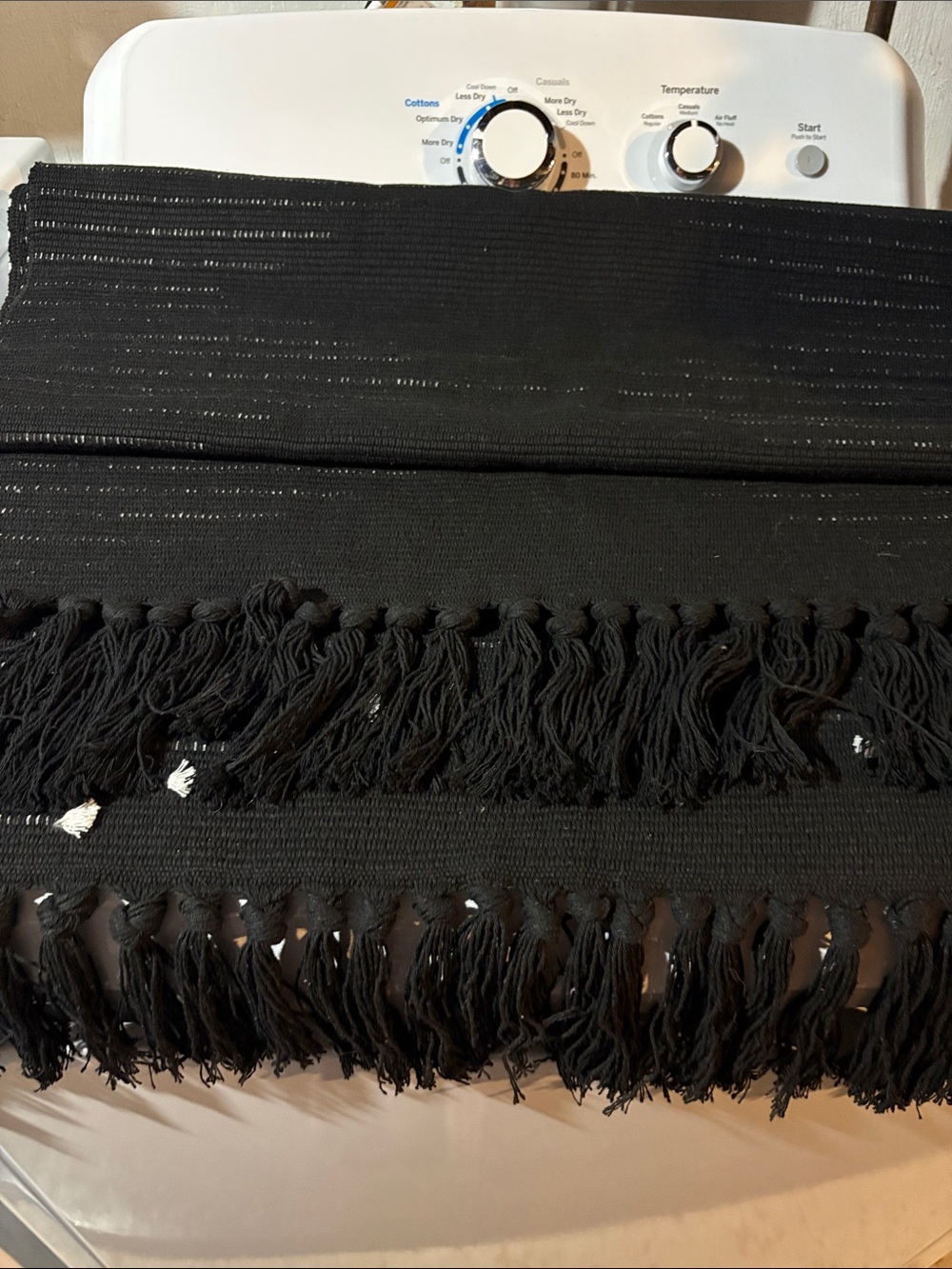 Long Boho Rug with Tassels - Picture 7 of 9
